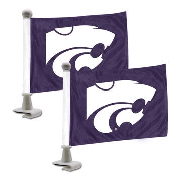 Wholesale-Kansas State Ambassador Flags Kansas State University Ambassador Flags 4” x 6” - "Wildcat" Primary Logo SKU: 61908
