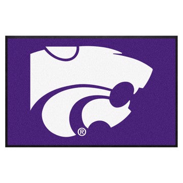 Wholesale-Kansas State4X6 High-Traffic Mat with Durable Rubber Backing 43"x67" - Landscape Orientation - Indoor SKU: 9680