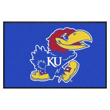 Wholesale-Kansas4X6 High-Traffic Mat with Durable Rubber Backing 43"x67" - Landscape Orientation - Indoor SKU: 9755