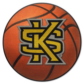 Wholesale-Kennesaw State Owls Basketball Mat 27" diameter SKU: 18656