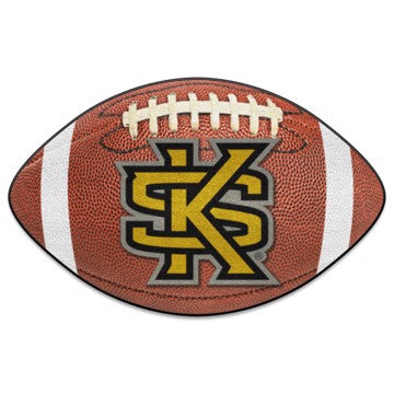 Wholesale-Kennesaw State Owls Football Mat 20.5"x32.5" SKU: 18658