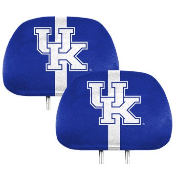 Wholesale-Kentucky Printed Headrest Cover University of Kentucky Printed Headrest Cover 14” x 10” - "UK" Logo SKU: 62051