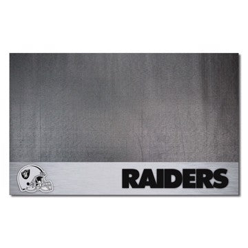 Wholesale-Las Vegas Raiders Grill Mat NFL Vinyl Mat - 26" x 42" SKU: 12196