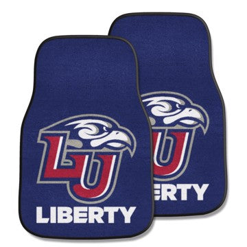 Wholesale-Liberty Flames 2-pc Carpet Car Mat Set 17in. x 27in. - 2 Pieces SKU: 12787