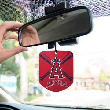 Wholesale-Los Angeles Angels Air Freshener 2-pk MLB Interior Auto Accessory - 2 Piece SKU: 61540