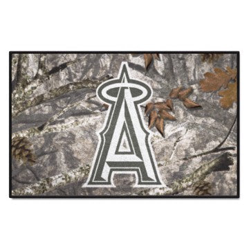 Wholesale-Los Angeles Angels Starter Mat - Camo MLB Accent Rug - 19" x 30" SKU: 34936