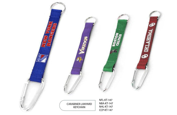 {{ Wholesale }} Los Angeles Chargers Carabiner Lanyard Keychains 
