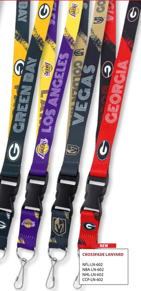 Wholesale-Los Angeles Chargers Crossfade Lanyards
