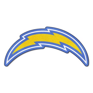 Wholesale-Los Angeles Chargers Mascot Mat NFL Accent Rug - Approximately 36" x 36" SKU: 20985