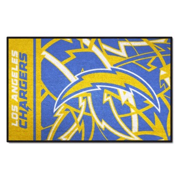 Wholesale-Los Angeles Chargers NFL x FIT Starter Mat NFL Accent Rug - 19" x 30" SKU: 23303