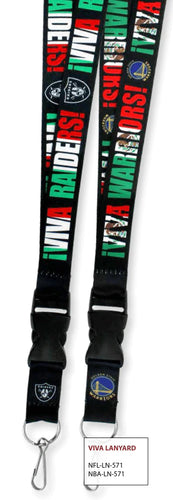 {{ Wholesale }} Los Angeles Chargers Viva Lanyards 