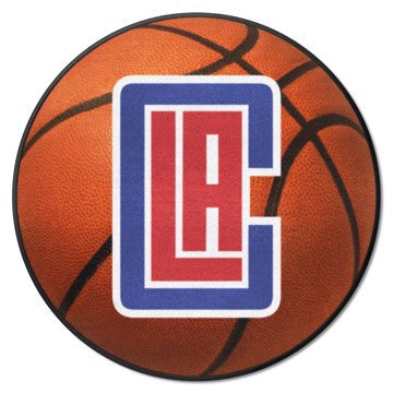 Wholesale-Los Angeles Clippers Basketball Mat NBA Accent Rug - Round - 27" diameter SKU: 36977