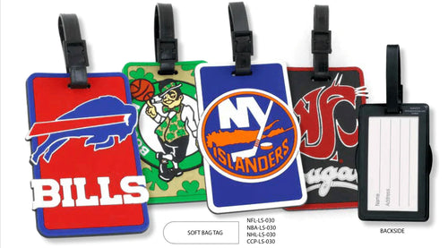{{ Wholesale }} Los Angeles Clippers Soft Bag Tags 