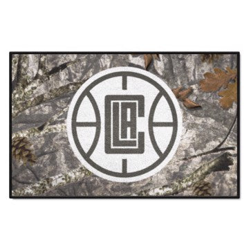 Wholesale-Los Angeles Clippers Starter Mat - Camo NBA Accent Rug - 19" x 30" SKU: 34390