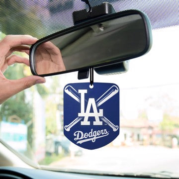 Wholesale-Los Angeles Dodgers Air Freshener 2-pk MLB Interior Auto Accessory - 2 Piece SKU: 61549