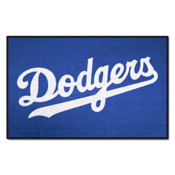 Wholesale-Los Angeles Dodgers Starter Mat MLB Accent Rug - 19" x 30" SKU: 6529