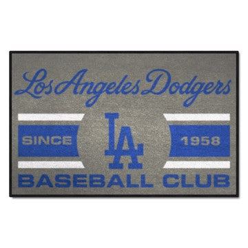 Wholesale-Los Angeles Dodgers Starter Mat - Uniform MLB Accent Rug - 19" x 30" SKU: 30072