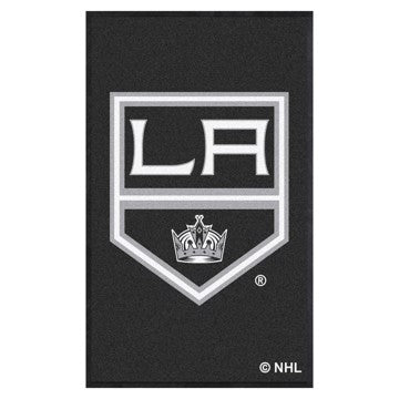 Wholesale-Los Angeles Kings 3X5 High-Traffic Mat with Rubber Backing NHL Commercial Mat - Portrait Orientation - Indoor - 33.5" x 57" SKU: 12856
