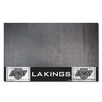 Wholesale-Los Angeles Kings Grill Mat - Retro Collection NHL Vinyl Mat - 26" x 42" SKU: 35520