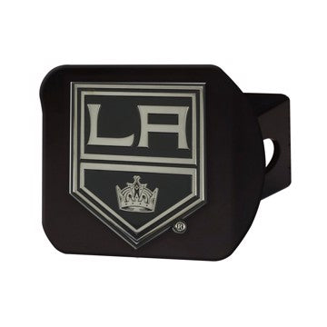 Wholesale-Los Angeles Kings Hitch Cover NHL Chrome Emblem on Black Hitch - 3.4" x 4" SKU: 21006