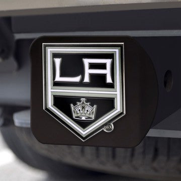 Wholesale-Los Angeles Kings Hitch Cover NHL Color Emblem on Black Hitch - 3.4" x 4" SKU: 22773
