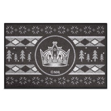Wholesale-Los Angeles Kings Holiday Sweater Starter Mat NHL Accent Rug - 19" x 30" SKU: 26857