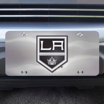 Wholesale-Los Angeles Kings House Diecast License Plate NHL Exterior Auto Accessory - 12" x 6" SKU: 32483
