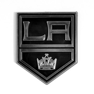 Wholesale-Los Angeles Kings Molded Chrome Emblem NHL Plastic Auto Accessory SKU: 60302