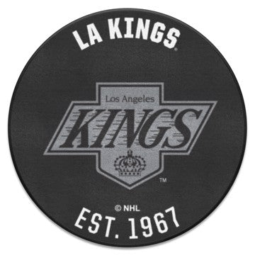 Wholesale-Los Angeles Kings Roundel Mat - Retro Collection NHL Accent Rug - Round - 27" diameter SKU: 35518
