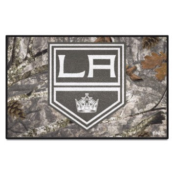 Wholesale-Los Angeles Kings Starter Mat - Camo NHL Accent Rug - 19" x 30" SKU: 34485