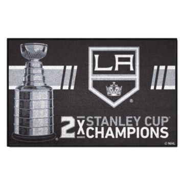 Wholesale-Los Angeles Kings Starter Mat - Dynasty NHL Accent Rug - 19"x30" SKU: 34291
