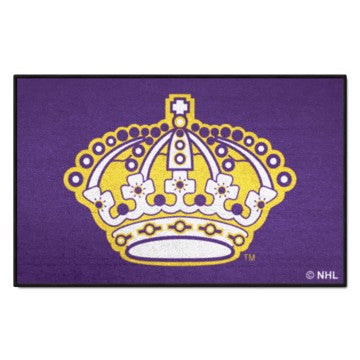 Wholesale-Los Angeles Kings Starter Mat - Retro Collection NHL Accent Rug - 19" x 30" SKU: 35510