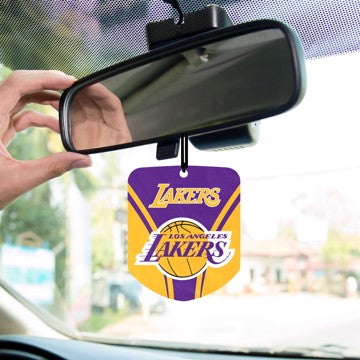 Wholesale-Los Angeles Lakers Air Freshener 2-pk NBA Interior Auto Accessory - 2 Piece SKU: 31718