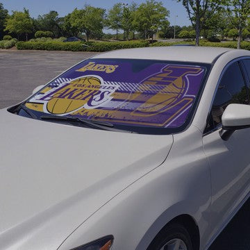 Wholesale-Los Angeles Lakers Auto Shade NBA Windshield Sun Shade - 59" x 29.5" SKU: 30588
