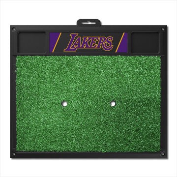 Wholesale-Los Angeles Lakers Golf Hitting Mat NBA 20" x 17" SKU: 15446