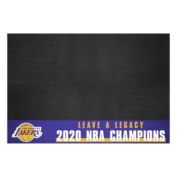 Wholesale-Los Angeles Lakers Grill Mat NBA Vinyl Mat - 26" x 42" SKU: 27046