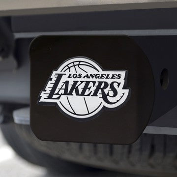Wholesale-Los Angeles Lakers Hitch Cover NBA Chrome Emblem on Black Hitch - 3.4" x 4" SKU: 21013