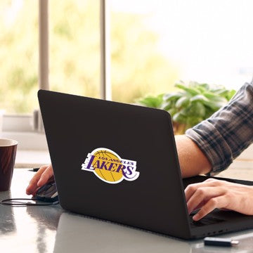 Wholesale-Los Angeles Lakers Matte Decal NBA 1 piece - 5” x 6.25” (total) SKU: 63232