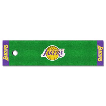 Wholesale-Los Angeles Lakers Putting Green Mat NBA 18" x 72" SKU: 9303