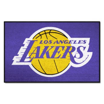 Wholesale-Los Angeles Lakers Starter Mat NBA Accent Rug - 19" x 30" SKU: 11911