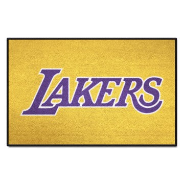 Wholesale-Los Angeles Lakers Starter Mat NBA Accent Rug - 19" x 30" SKU: 36987