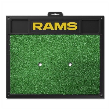 Wholesale-Los Angeles Rams Golf Hitting Mat NFL Golf Accessory - 20" x 17" SKU: 20537