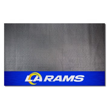 Wholesale-Los Angeles Rams Grill Mat NFL Vinyl Mat - 26" x 42" SKU: 12202