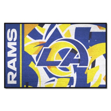 Wholesale-Los Angeles Rams NFL x FIT Starter Mat NFL Accent Rug - 19" x 30" SKU: 23309