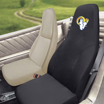Wholesale-Los Angeles Rams Seat Cover NFL Universal Fit - 20" x 48" SKU: 21554
