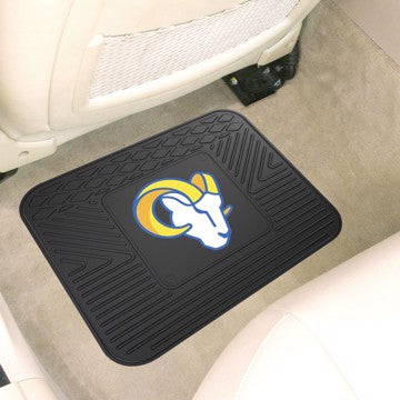 Wholesale-Los Angeles Rams Utility Mat NFL Back Seat Car Floor Mats - 1 Piece - 14" x 17" SKU: 9971