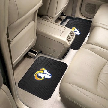 Wholesale-Los Angeles Rams Utility Mat Set NFL Back Seat Car Floor Mats - 2 Piece Set - 14" x 17" SKU: 12360