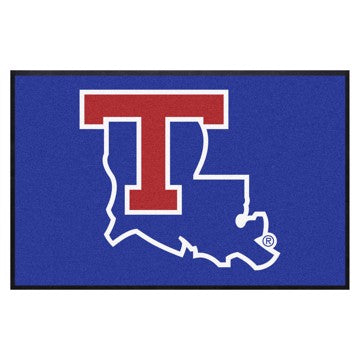 Wholesale-Louisiana Tech 4X6 High-Traffic Mat with Durable Rubber Backing 43"x67" - Landscape Orientation - Indoor SKU: 9802