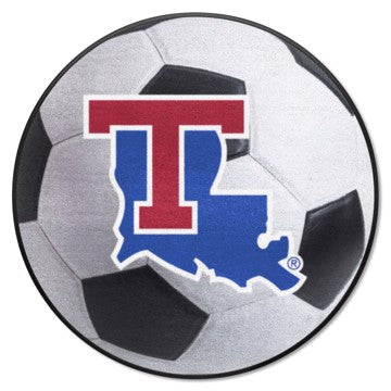 Wholesale-Louisiana Tech Bulldogs Soccer Ball Mat 27" diameter SKU: 2066