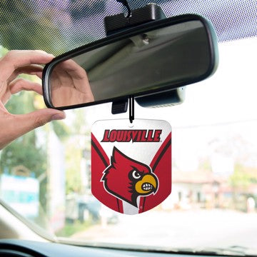 Wholesale-Louisville Air Freshener 2-pk University of Louisville Air Freshener 2-pk 2.75” x 3.5” - "Cardinal Head" Primary Logo & Wordmark SKU: 61619